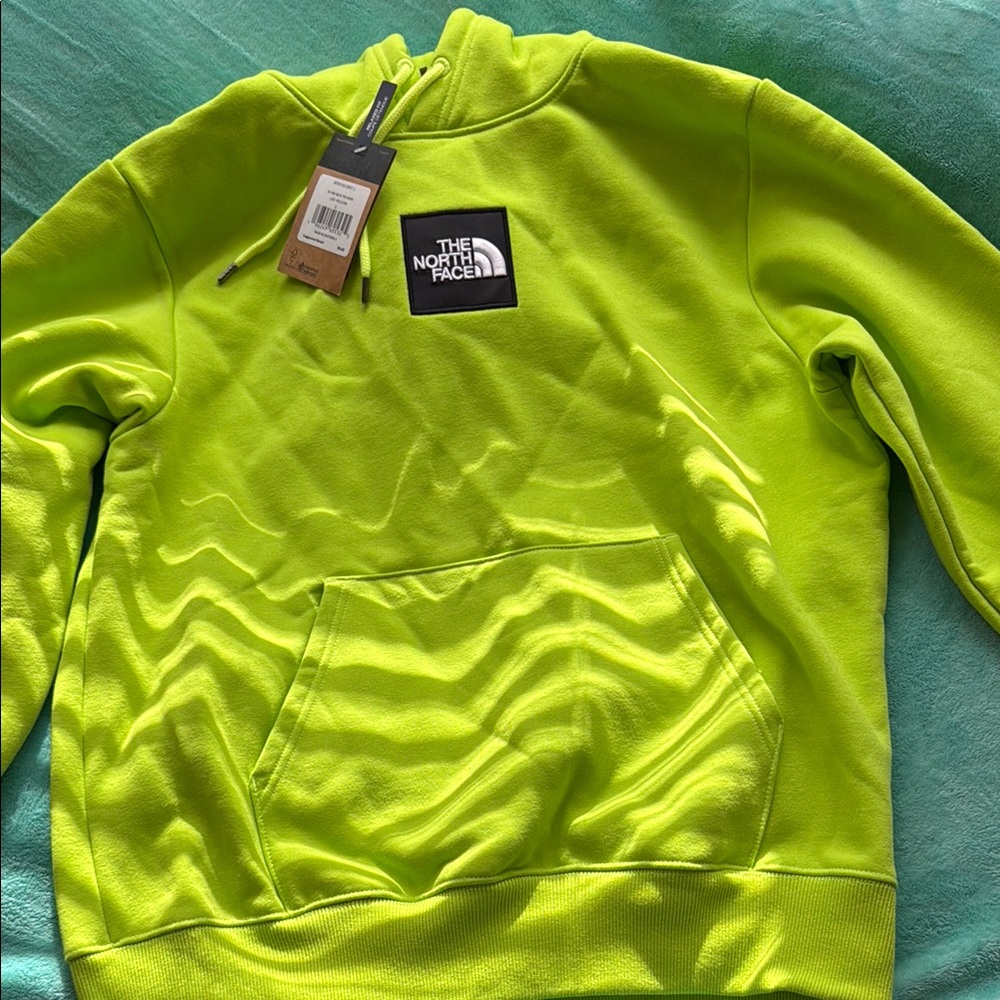 The North Face Green Zip Up Sweater